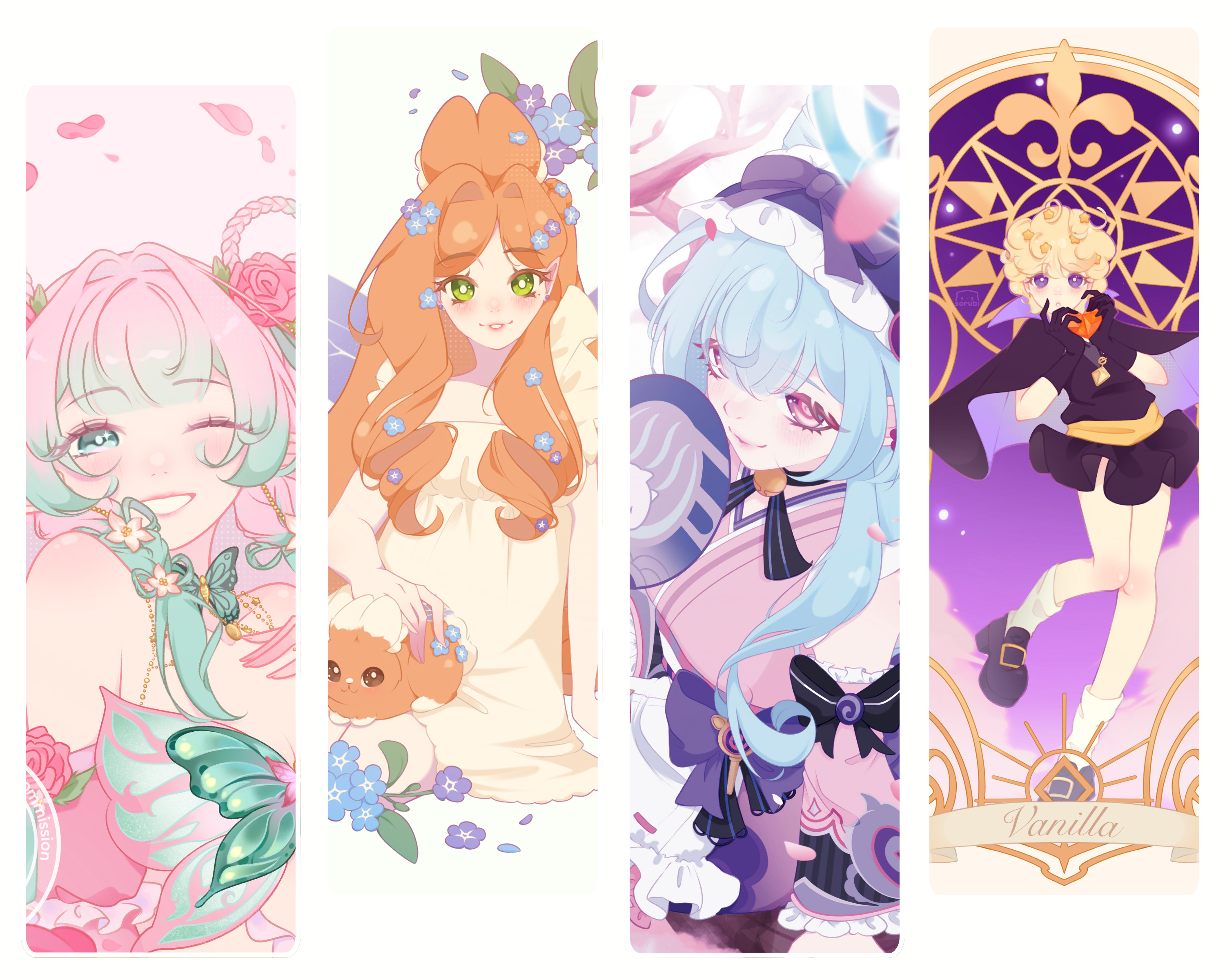 Character illustration samples